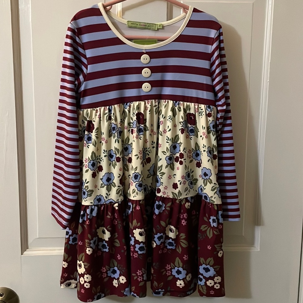 Millie Loves Lilly tiered dress. Smoke free home. New with tags.